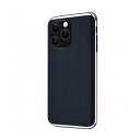 motomo INO LINE INFINITY CASE for iPhone 13 Pro Chrome Silver Rayal Indigo MT21581i13PIG(s)yz