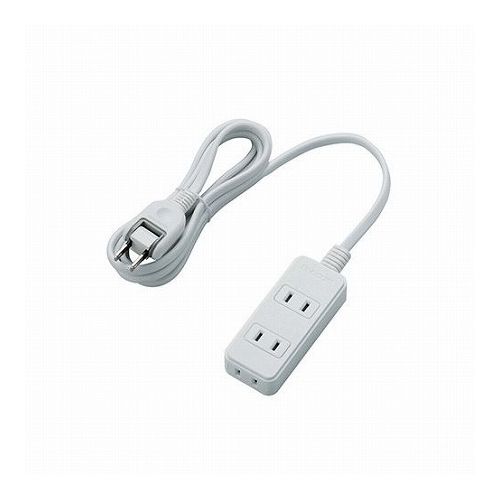 【商品特長】電源タップの基本性能をしっかり搭載!オフィスやご家庭など、さまざまなシーンで使いやすいスタンダードな電源タップ。【仕様】●電源タップの基本性能をしっかり搭載!オフィスやご家庭など、さまざまなシーンで使いやすいスタンダードな電源タップ。 ●差込口には耐熱性に優れたユリア樹脂を使用しており、万一の発熱の際にも融解しにくく、電気火災の防止に有効です。 ●トラッキング現象による火災の防止に役立つ絶縁キャップ付きのコンセントプラグを採用しています。 ●電源コードには一般社団法人日本配線システム工業会規格(JWDS0010)に適合した二重被ふくコードを採用しており、断線や被ふく破れによる感電・火災の防止に有効です。 ●狭い場所でも配線しやすい180°スイングプラグを採用しています。 ●プラグ仕様は2ピン式で、コンパクトな3個口タイプです。●本体差込口形状:2ピン ●本体差込口個数:3個口 ●プラグ仕様:2ピン ●コード長:2.0m ●定格:125V・15A・1500W ●絶縁キャップ付きプラグ:○ ●二重被ふく:○ ●スイングプラグ:○ ●カラー:ホワイト ●材質:本体:ABS樹脂、プラグ:PVC 差込口:ユリア樹脂 ●外形寸法:幅39mm×奥行92mm×高さ22.5mm ※コード部分及びプラグ部分を除く ●質量:約224g ●使用可能地域:本製品は日本国内の電源を想定して設計されていますので、日本国外ではご使用いただけません。 ●電気用品安全法:PSE適合【代引きについて】こちらの商品は、代引きでの出荷は受け付けておりません。【送料について】北海道、沖縄、離島は送料を頂きます。