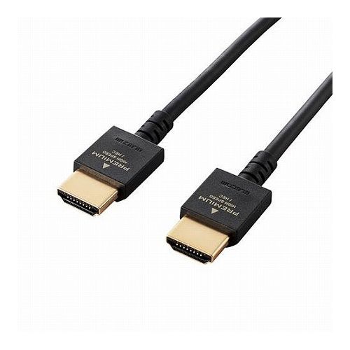 Hdmi Cable - 5個セットエレコム HDMIケーブル/Premium/やわらか/1.5m/ブラック DH-HDP14EY15BKX5(代引不可)【送料無料】