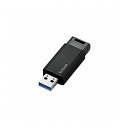 5個セットエレコム USBメモリー/USB3.1Gen1対応/ノック式/オートリターン機能付/16GB/ブラック MF-PKU3016GBKX5(代引不可)【送...