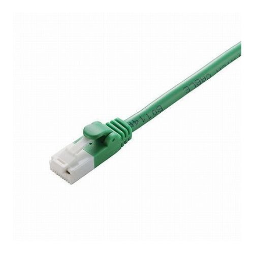 5個セットエレコム EU RoHS指令準拠 CAT5E対応 爪折れ防止 LANケーブル 1m/簡易パッケージ仕様グリーン LD-CTT/GN1/RSX5(代引不可)【送料無料】