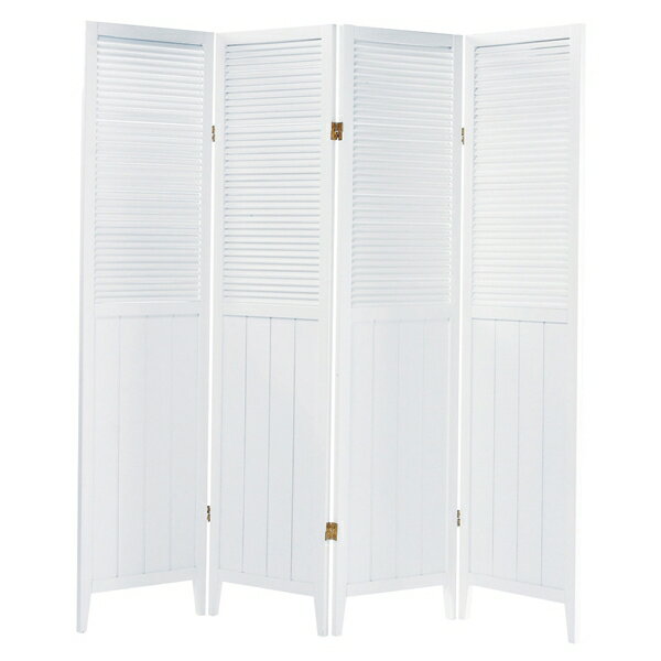 スクリーン4連 [OP-510WH](代引不可)【送料無料】