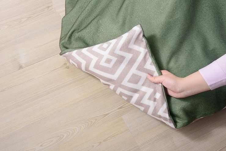 コタツ布団カバー 正方形 リバーシブル 布団 布団カバー 暖かい 寒さ対策 防寒 寝具 コタツ コタツ用布団(代引不可)【送料無料】 [3]