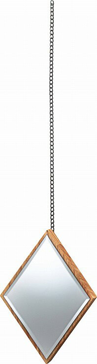ミラー 3個セット 幅20×奥行3×高さ28 天然木 ラッカー塗装 5mm飛散防止ミラー(代引不可)【送料無料】 [2]