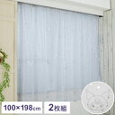 レースカーテン 2枚セット クロミ 幅100×丈198cm UVカット率99.9% 外から見えにくい キャラクター グッズ 正規ライセンス品 公式 サンリオ S...