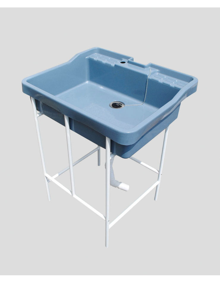リコメン堂ホームライフ館のアオヤギコーポレーション ポリプロピレン製簡易流し台 AP-600 プラスチック製 流し台 アウトドア ガーデンシンク 屋外用(代引不可)【送料無料】｜アングル2