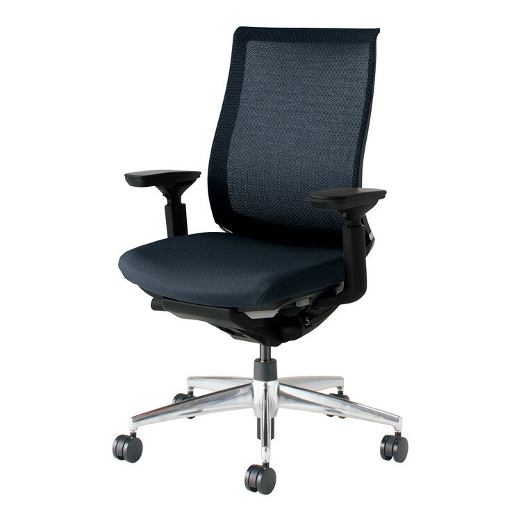 前傾での作業姿勢を適切にサポートする機能を搭載したオフィスチェアです。座面のみを前傾させる機能は、膝やモモ裏などの負担を軽減し、シートに施した加工により骨盤を安定させるので、体圧分散され長時間の作業が快適に行えます。背もたれは、ロッキングの...