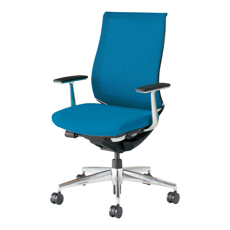 コクヨ オフィスチェア ベゼル CR-A2841E6GMT4-WN モデレートタイプ アルミ肘 カーペット用【配送・組立・設置込】(代引不可)【送料無料】