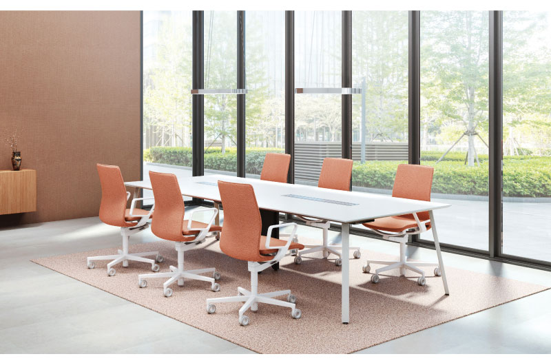 【メーカー直送】 コクヨ オフィスチェア ファブレ 肘付き ライトグレー 椅子 リモートワーク 在宅 仕事 勉強 快適 おしゃれ パソコンチェア デスクチェア 会社 子供部屋 C01-P151CU-WE2E23 (代引不可)【送料無料】 [2]