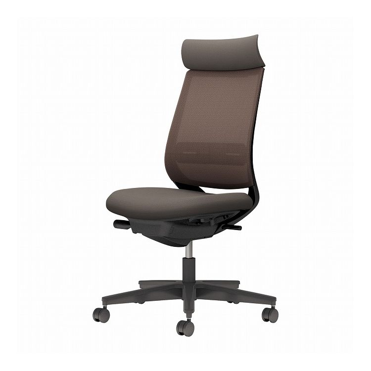 【メーカー直送】 コクヨ オフィスチェア 椅子 イス チェア ミトラ2 肘無 ランバー付 ブラック ダークグレージュ C04-B302MW-BKM6M62 (代引不可)【送料無料】