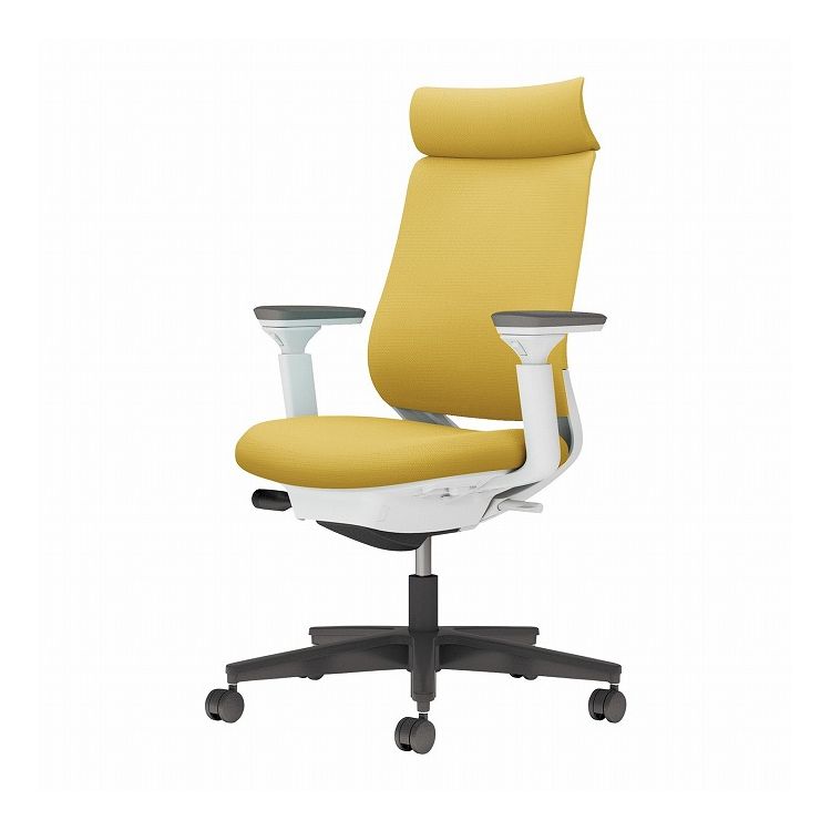 【メーカー直送】 コクヨ オフィスチェア 椅子 イス チェア ミトラ2 可動肘 ホワイトグレー オリーブイ..