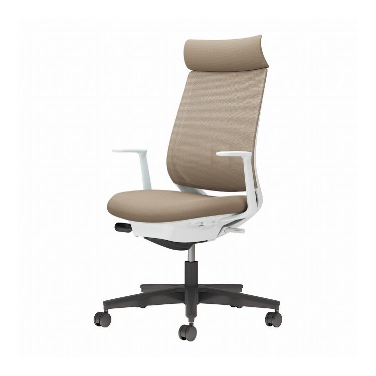 【メーカー直送】 コクヨ オフィスチェア 椅子 イス チェア ミトラ2 L型肘 ランバー付 ホワイトグレー ..