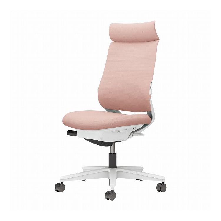 Other - 【メーカー直送】 コクヨ オフィスチェア 椅子 イス チェア ミトラ2 肘無 ランバー付 ホワイトグレー アッシュピンク(代引不可)【送料無料】