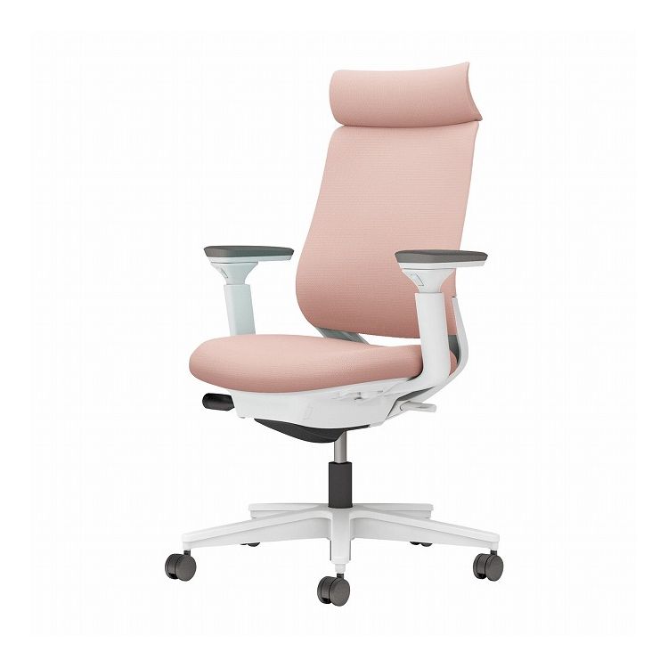 【メーカー直送】 コクヨ オフィスチェア 椅子 イス チェア ミトラ2 可動肘 ホワイトグレー アッシュピ..