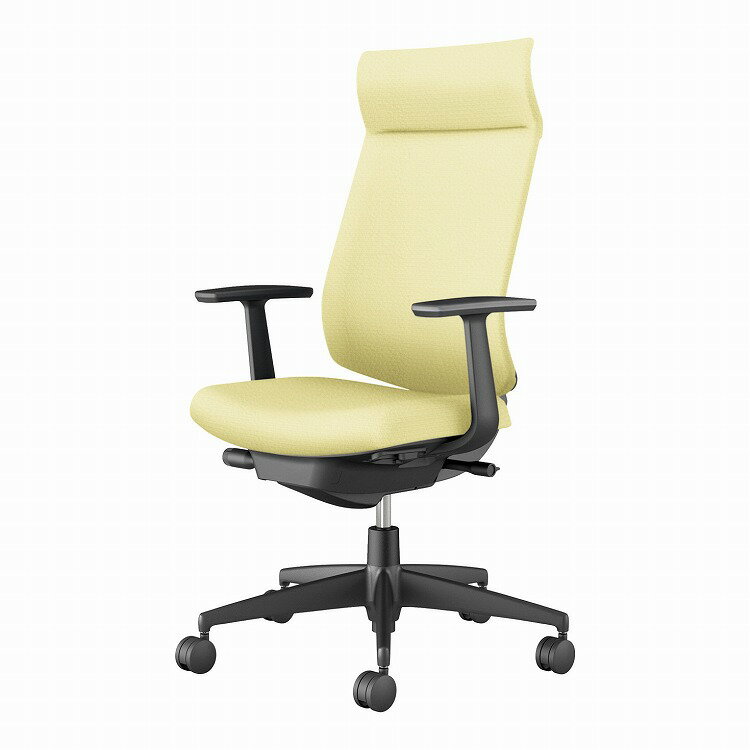 コクヨ 【メーカー直送】オフィスチェア ウィザード4 アディショナルバック T型肘 ブラック脚 本体ブラック C06-B412SW-BKVZL11 カーペット用 ペールライム(代引不可)【送料無料】