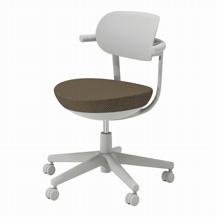 商品詳細コンパクトなフォルムとワークに最適な座り心地。特徴●外寸法/幅660×奥行550×高さ760〜850mm●座面寸法/幅480×奥行450mm●肘内寸法/幅480mm●座面高さ/400〜490mm●肘高さ/635〜725mm●質量/1...