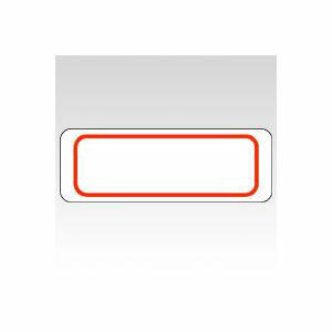 ニチバン マイタックラベル 赤枠 1 パック ML-207R 文房具 オフィス 用品