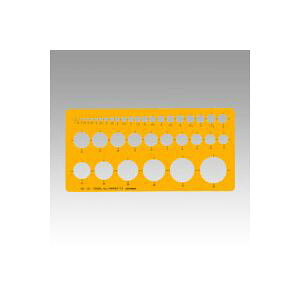 マービー テンプレート No.101 1 枚 1-843-0101 文房具 オフィス 用品