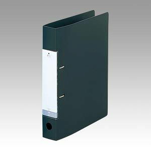 LIHIT LAB リクエスト D型リングファイル A4S 黒 1 冊 G2230-24クロ 文房具 オフィ...