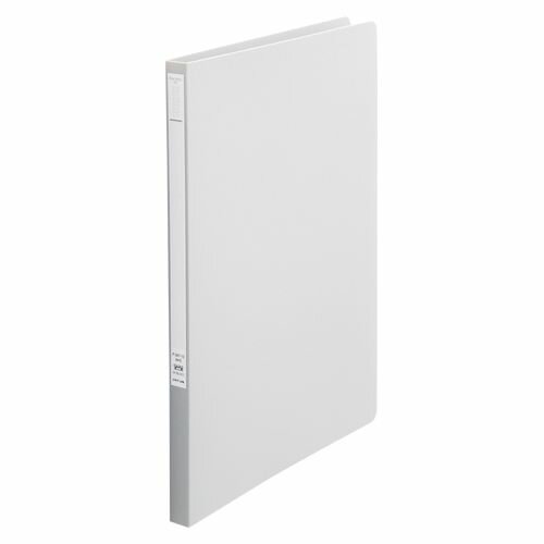 LIHIT LAB パンチレスファイルZ式 A4S グレー 1 冊 F-347-12グレー 文房具 オフィス 用品