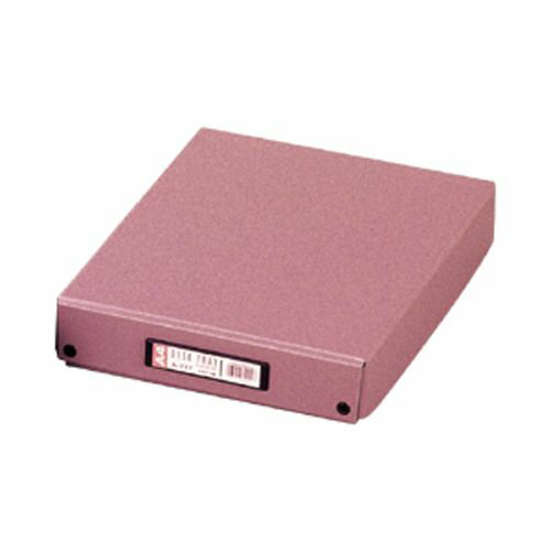 LIHIT LAB デスクトレー A4 ローズピンク 1 個 A-717 ローズピンク 文房具 オフィ...