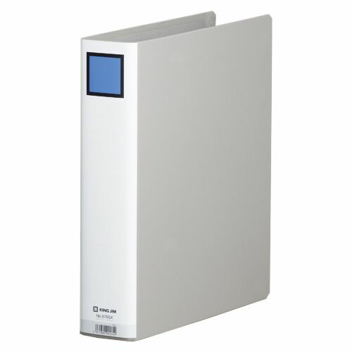 キングジム キングファイルG A4S グレー 1 冊 975GX 文房具 オフィス 用品