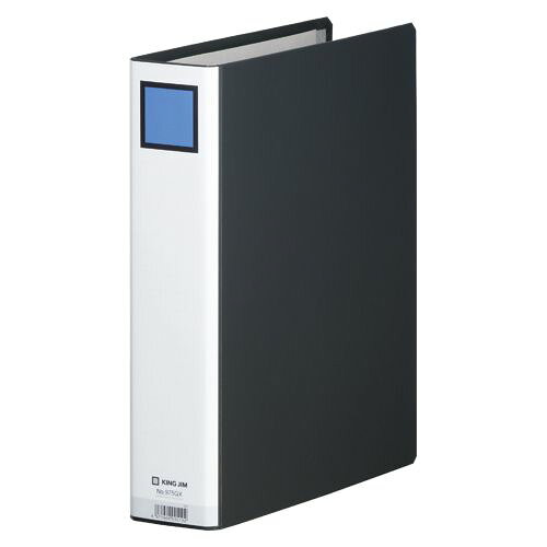 キングジム キングファイルG A4S 黒 1 冊 975GXクロ 文房具 オフィス 用品