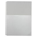 キングジム ハーフポケット厚口 A4S 黒 1 冊 108HPクロ 文房具 オフィス 用品