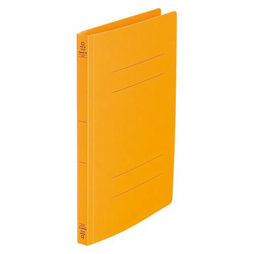 キングジム フラットファイルクイックインPP オレンジ 1 冊 4432オレ 文房具 オフィス 用品