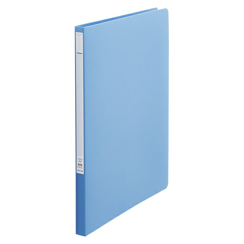 LIHIT LAB パンチレスファイルZ式 A4S 青 1 冊 F-347-8アオ 文房具 オフィス 用品