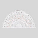 岡本製図器械 半円分度器 15cm 1 枚 39-0015 文房具 オフィス 用品