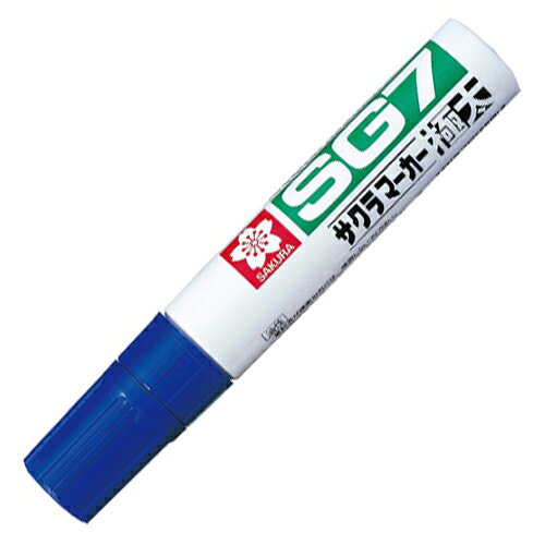 樂天商城 - サクラクレパス マーカーSG7極太 青 1 本 JGK#36 文房具 オフィス 用品