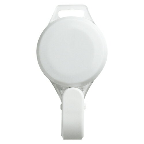 ソニック クリップ付リール 1 個 AL-923-W 文房具 オフィス 用品