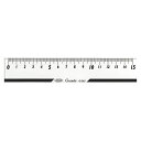 共栄プラスチック グランデ直線定規 15cm 1 本 G-315 文房具 オフィス 用品