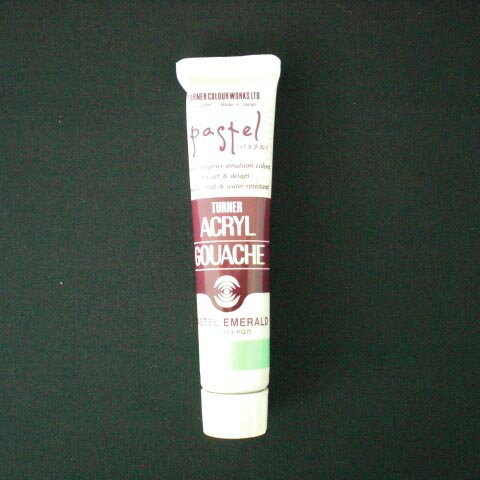Painting Materials - ターナー色彩 アクリルガッシュ 20CC パステルエメラルド 1 本 AG020176 文房具 オフィス 用品
