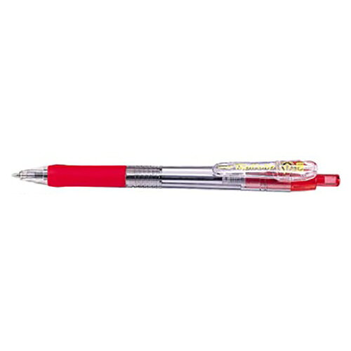 インクたっぷり！タプリクリップ！持ち運びに便利なバインダークリップ付き。●ボール径／1．0mm●インク色／赤●インク種類／油性染料インク●仕様／ラバーグリップ●仕様／ノック式●仕様／バインダークリップ●替芯／LH−1．0芯●単位／1本●メーカー品番／BNB5-R【送料について】北海道、沖縄、離島は送料を頂きます。