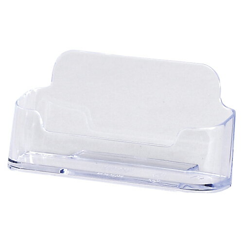 ●名刺カード類の管理、保管に。●ショップカードのディスプレイにも最適。●｢カタログスタンド｣を組み合わせてディスプレイ。カタログスタンド全アイテム(8品番)にセットしてご利用いただけます。奥行き4×幅5×高さ10cm材質:ポリスチレン収容枚数:約50枚【送料について】北海道、沖縄、離島は送料を頂きます。