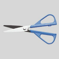 クラウン フッ素コーティングハサミ 1 丁 CR-HS140BL 文房具 オフィス 用品