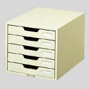 ナカバヤシ レターケースA4 浅5段 1 台 NLC-5 文房具 オフィス 用品【送料無料】