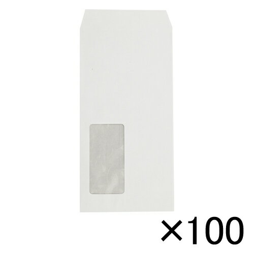 乐天商城 - 寿堂紙製品工業 ハーフトーン99透けない白封筒 80g 長3 100枚入 1 パック 31520 文房具 オフィス 用品