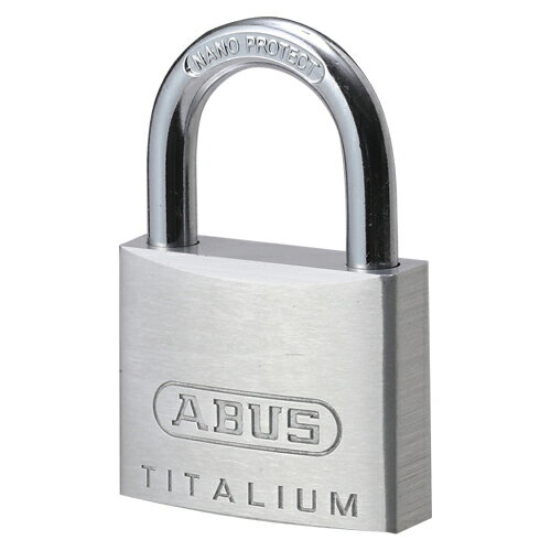 アバス 南京錠 タイタリウム 40mm 1 個 64TI40 文房具 オフィス 用品