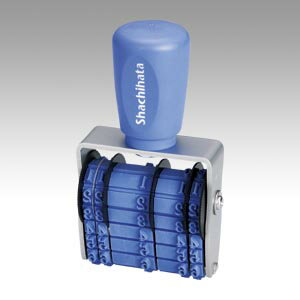 シヤチハタ 回転ゴム印 欧文トビ日付 3号 明朝体 1 個 NFB-3M 文房具 オフィス 用品【送料無料】