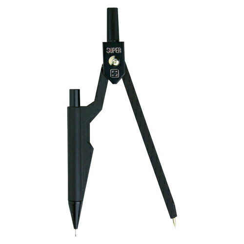 ●規格：0．5mmシャープ芯用●径：最大直径30cm●長：115mm●自動中心器付●材質：ダイキャスト製（カラー塗装）●替芯5本付。全長115mm【送料について】北海道、沖縄、離島は送料を頂きます。