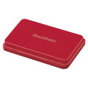 シヤチハタ シヤチハタスタンプ台 中形 赤 1 個 HGN-2-R 文房具 オフィス 用品