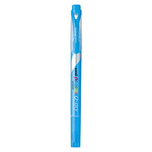 三菱鉛筆 蛍光ペン　プロパスウインドウ　Q−Dry　スカイブルー PUS138T.48 1本