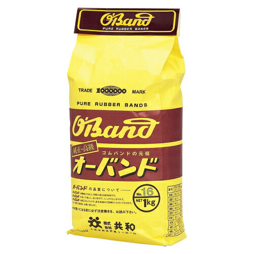 共和 オーバンド　＃16　1kg　透明　赤 GGA-310 1袋【送料無料】