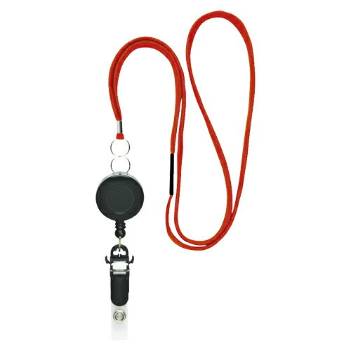 ソニック リール式　吊下げひも　バラ　赤 NF-569-R 1本