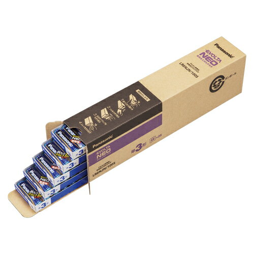 パナソニック EVOLTA NEO アルカリ乾電池 単3形 100本パック LR6NJN/100S 1箱【送料無料】