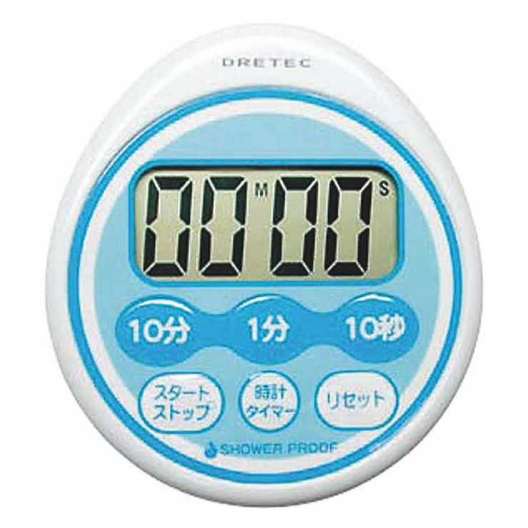 ドリテック DR時計付防滴タイマーT-543BL 128171