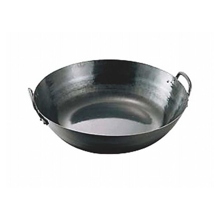 カンダ 鉄打出揚鍋 27cm 002037【送料無料】